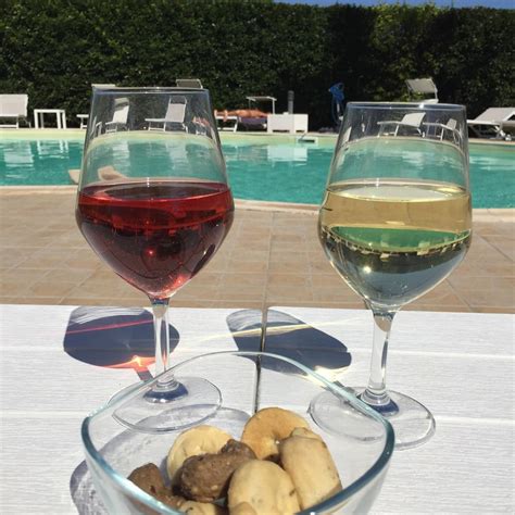 Relax And Apulian Aperitif Rosato Negroamaro And Vino Bianco Verdeca