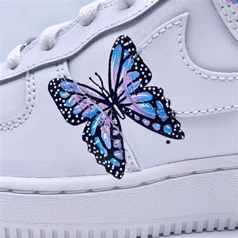 Custom Nike Air Force Schmetterling Etsy