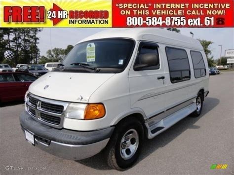 2003 Bright White Dodge Ram Van 1500 Passenger Conversion 48981458 Photo 28