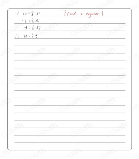 Solved The Table Below Shows A Proportional Relationship Between T And