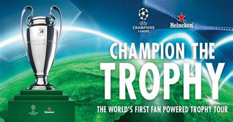 Heineken Traz Para O Brasil A Ta A Da Uefa Champions League Em