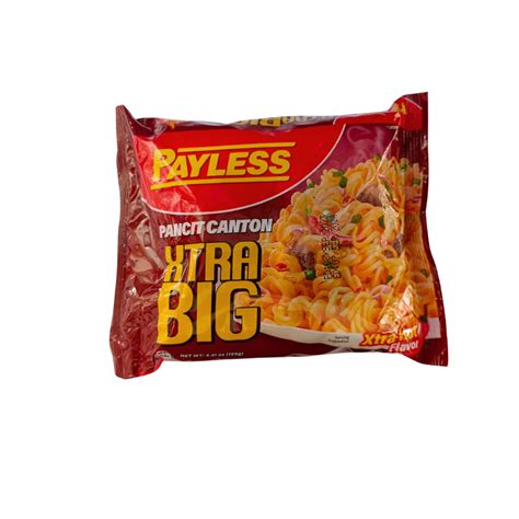 Payless Pancit Canton Xtra Big (Extra Hot)