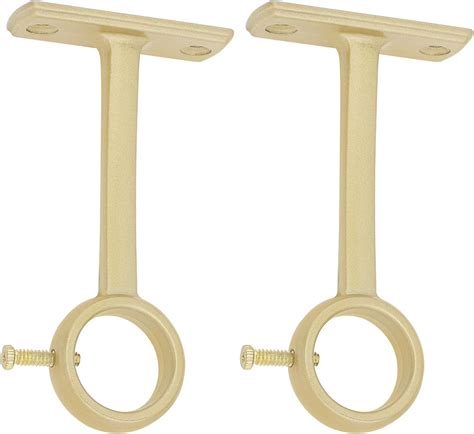 Amazon Hojlkld Ceiling Mount Curtain Rod Brackets Heavy Duty