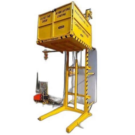 Sastha Equipments Goods Lift SE Hydraulic Lifts Operating Height 10