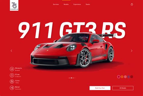 Porsche Landing Page Re Design By Shishir Acharya On Dribbble