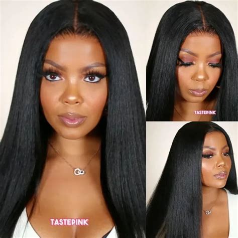 Nadula Flash Deal 4c Kinky Style 4x075 Lace Part Wigs With Pre Plucked Hairline Nadula