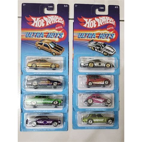 Hot Wheels 2024 Ultra Hots Set Of 8 Nissan Skyline Toyota AE86 Datsun Bluebird Shopee Philippines