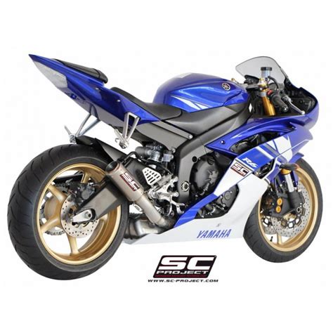 SC Project Uitlaat CR T High Titanium Yamaha YZF R6 Snel Bezorgd