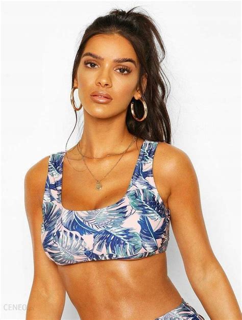 Bikini Print Y Y Ne Boohoo G Ra Od Ceny I Opinie Ceneo Pl