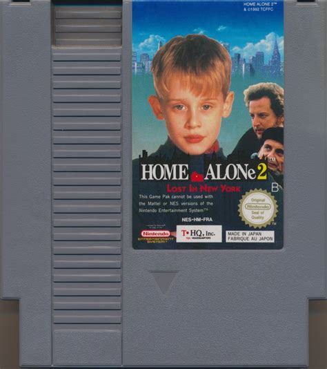 Home Alone 2: Lost in New York (1992) box cover art - MobyGames