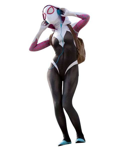 Buy Cosplay Life Spider Gwen Cosplay Costume Halloween Lycra Fabric