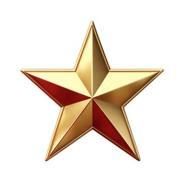 Star Symbol With Elegant And Premium D Shape Suitable For Use As A