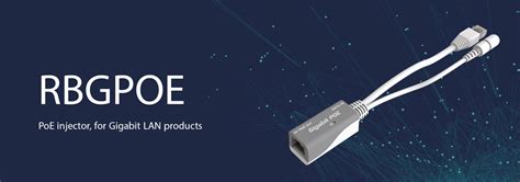 مبدل POE میکروتیک Mikrotik POE Injector Gigabit Ethernet - SandIT