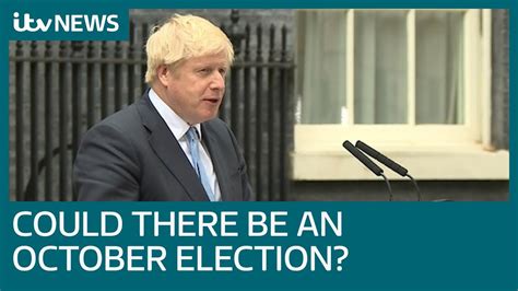 Election On October 14 If Mps Block No Deal Brexit Itv News Youtube