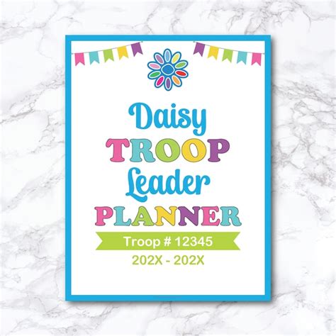 Daisy Girl Scout Binder Cover - Etsy