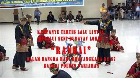 RANDAI POLRES PARIAMANKAMPANYE TERTIB LALU LINTAS DALAM RANGKA HUT