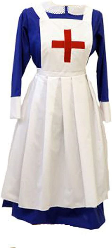 Cl Costumes Wartime Ww2 1940s Larp Victorian Blue Matron