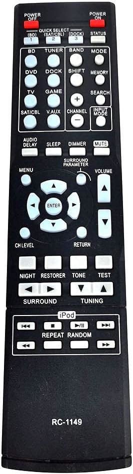 Amazon New Rc Remote Control For Denon Av Receiver Avr