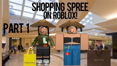 Going On A Shopping Spree On ROBLOX PART 1 I Spent 400 R YouTube