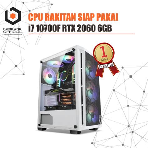 Jual Pc Rakitan Core I F I Rtx Gb I Gb I Ssd Nvme Pc