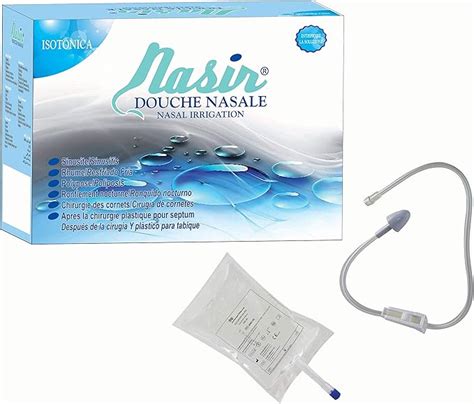 NASIR DOCCIA NASALE ISOTONICA CONF 15 SACCHE 250ml 2 DEFLUSSORI