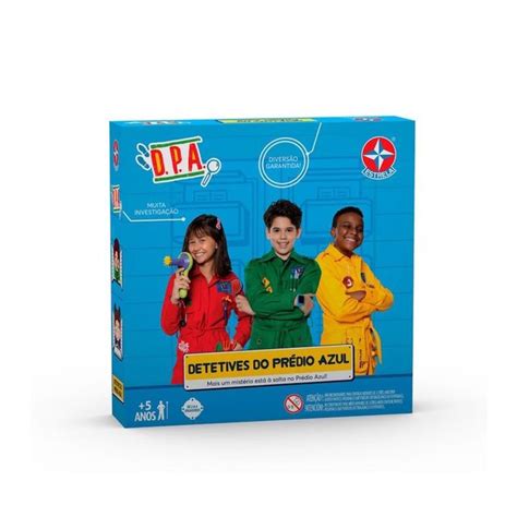 Jogo Detetives do Prédio Azul - Estrela - MP Brinquedos