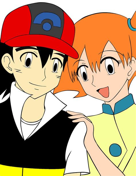 Pokemon - Ash Ketchum and Misty Waterflower by lilnutta10 on DeviantArt