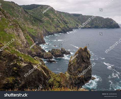 Way Lighthouses Costa Da Morte Galicia Stock Photo 2209246591 ...