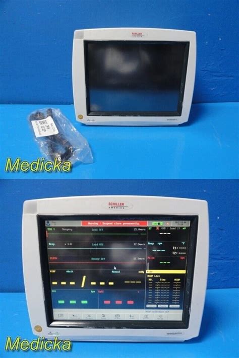 Used INFINIUM MEDICAL 2011 Omni II Touchscreen (SpO2,ECG,etCO2,NBP,TEMP ...