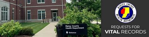 Ripley County Health Department Online Vital Records Request