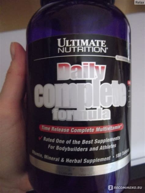 Витаминно-минеральный комплекс Ultimate Nutrition Daily Complete ...