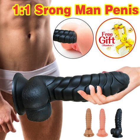 Huge Realistic Dildo Penis G Spot Suction Cup Anal Vagina Sex Toys For