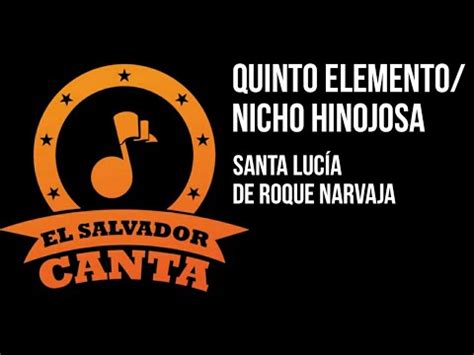 Santa Lucía Quinto Elemento Nicho Hinojosa YouTube