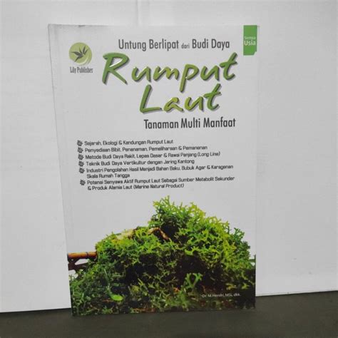 Jual Buku Untung Berlipat Dari Budidaya Rumput Laut Tanaman Multi