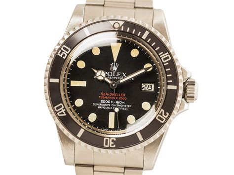 Rolex Vintage Sea Dweller Ref Double Red Mark Iv Steel Box Papers