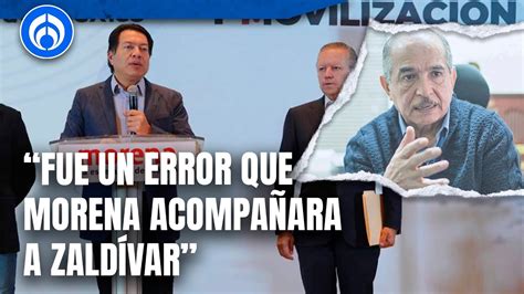 Claudia Y Amlo Ya No Quieren Acompa Ar A Zald Var Asegura Carlos Mar N