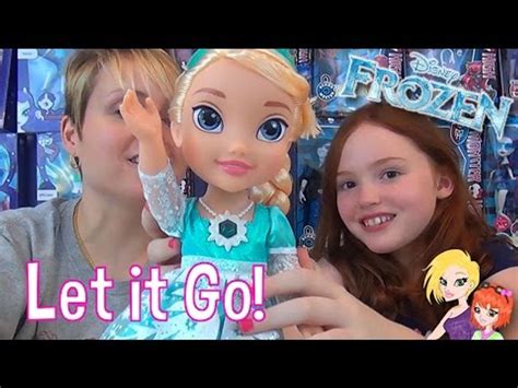 Disney Frozen Snow Glow Elsa Doll Review Video Dailymotion