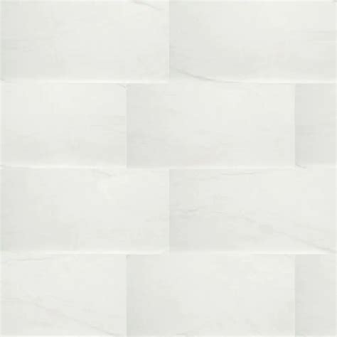 Msi Alexandra White In X In Matte Porcelain Floor And Wall Tile