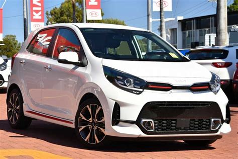 Sold Kia Picanto Gt Line In White New Hatch Victoria Park Wa