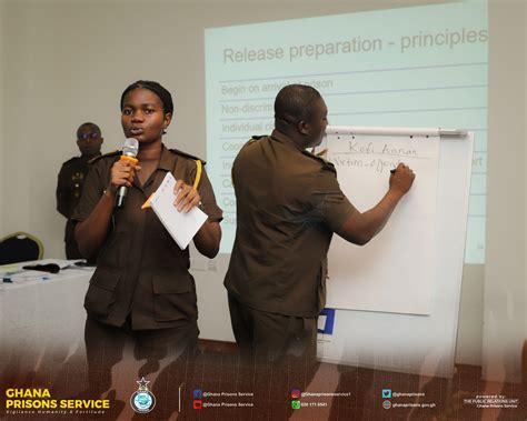 Unodc Organises A Four Day ‘training Of Trainers Workshop For Selected Prison Officers Ghana