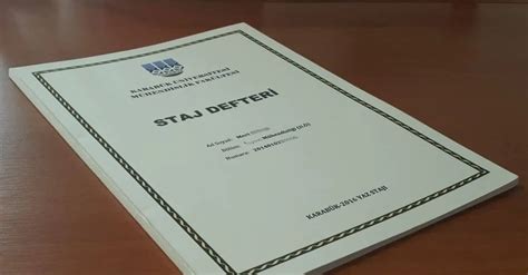 Staj defteri nasıl doldurulur Stajyer İlanları