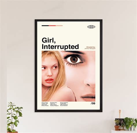 Girl, Interrupted Poster, James Mangold, Minimalist Movie Poster ...