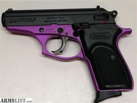 Armslist For Sale Bersa Thunder 380 Purpleblack 380 Acp