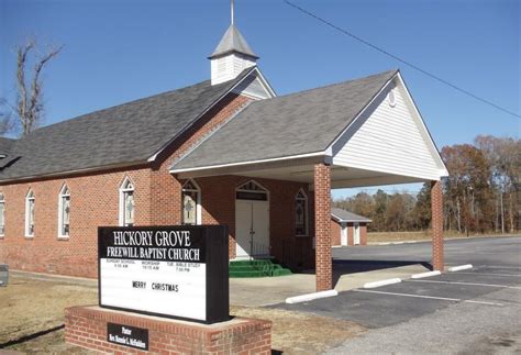 Hickory Grove Baptist Church in South Carolina - Find a Grave Cemetery