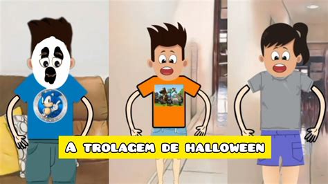 A TROLAGEM DE HALLOWEEN DIA DAS BRUXAS Dudu e Duduzinho Episódio 14