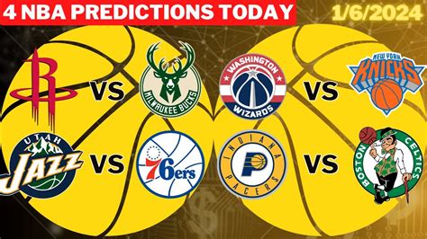 4 Nba Picks Today 1624 Nba Picks And Predictions Nba Bets Today