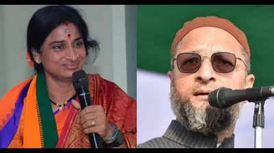 Hyderabad Lok Sabha Seat It S Owaisi S Legacy Vs Madhavi S Dare