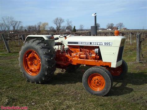 David Brown 995 Tractor Photos Information