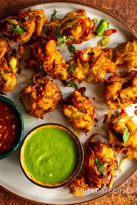 Onion Bhaji Recipe Indian Restaurant Style Indian Appetizers