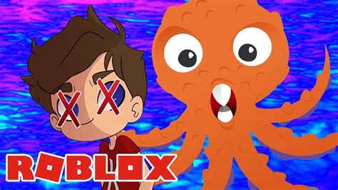 BLIVER SPIST AF BLÆKSPRUTTEN Dansk Roblox Cursed Islands YouTube